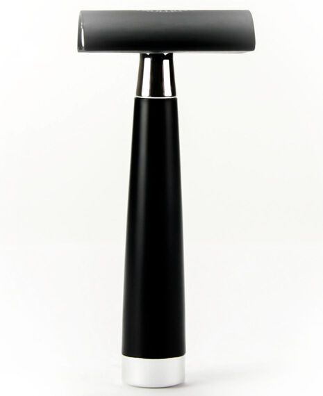 4 Piece Classic Shave Set with Silver Tip Nylon Brush